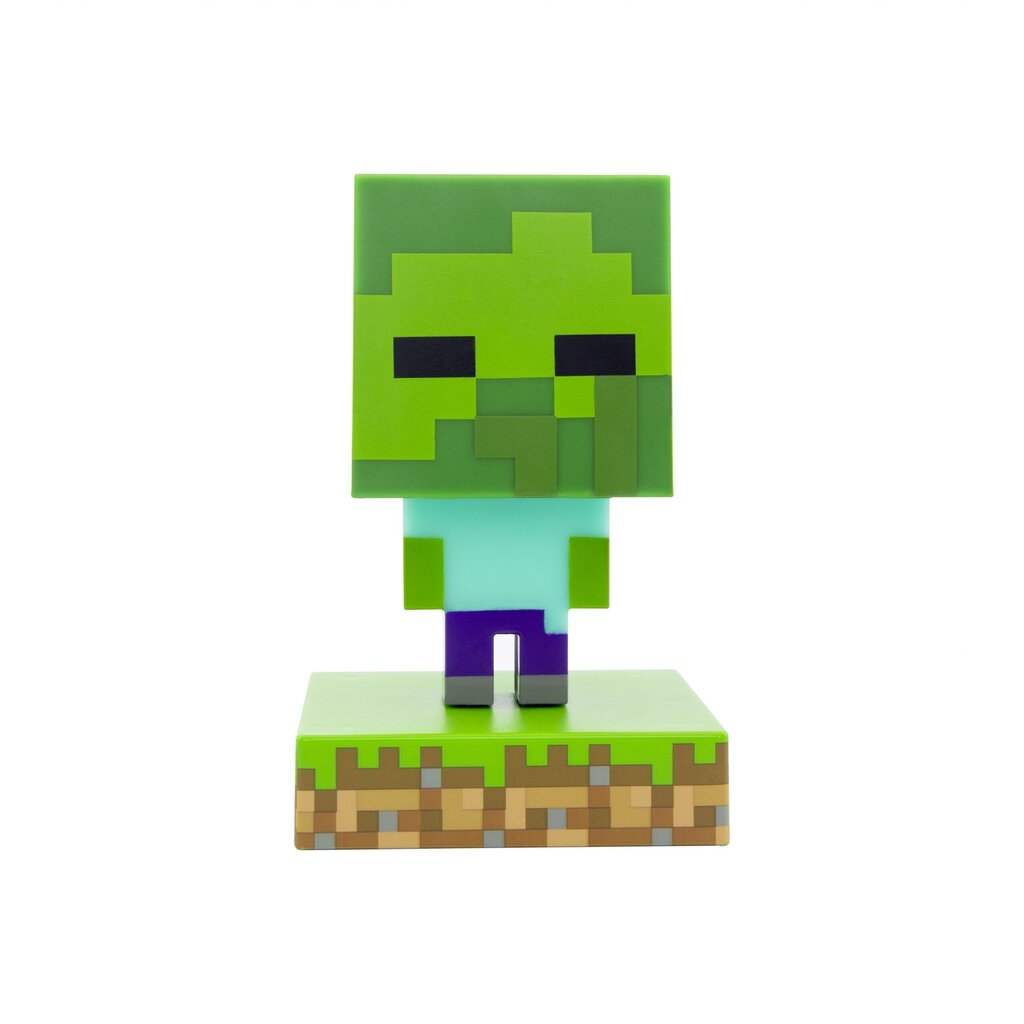 Лампы Paladone Minecraft Zombie Icon цена | 220.lv