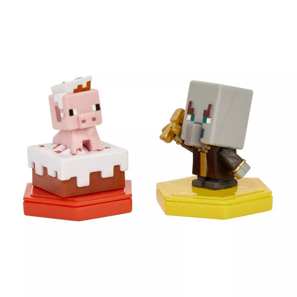 Minecraft Earth 2-Pack Pig and Undying Evoker Boost Minifigures цена и информация | Datorspēļu suvenīri | 220.lv