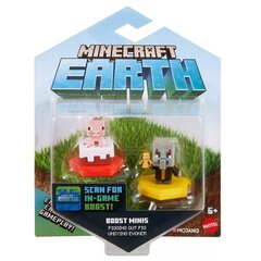 Minecraft Earth 2-Pack Pig and Undying Evoker Boost Minifigures цена и информация | Атрибутика для игроков | 220.lv