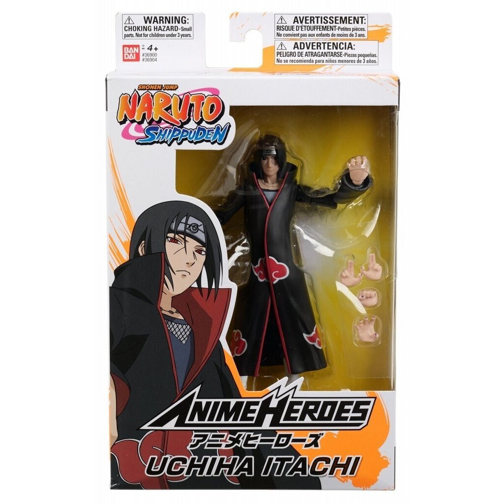 Статуэтки Bandai Anime Heroes: Naruto Shippuden Uchiha Itachi цена | 220.lv