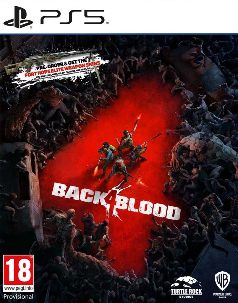 Компьютерная игра Компьютерная игра для PS5 Back 4 Blood цена | 220.lv