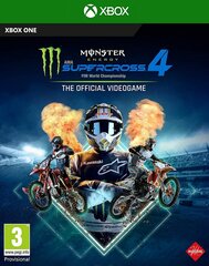 Xbox One Monster Energy Supercross 4 - The Official Videogame цена и информация | Компьютерные игры | 220.lv