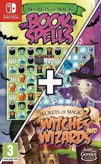 SWITCH Secrets of Magic : The Book of Spells + Secrets of Magic 2 : Witches and Wizards. цена и информация | Игра SWITCH NINTENDO Монополия | 220.lv