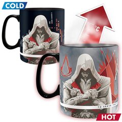 Assassin's Creed Heat Change Mug 460ml cena un informācija | Datorspēļu suvenīri | 220.lv