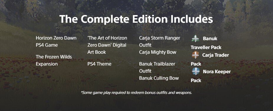 Spēle Horizon Zero Dawn Complete Edition, PS4 cena un informācija | Datorspēles | 220.lv