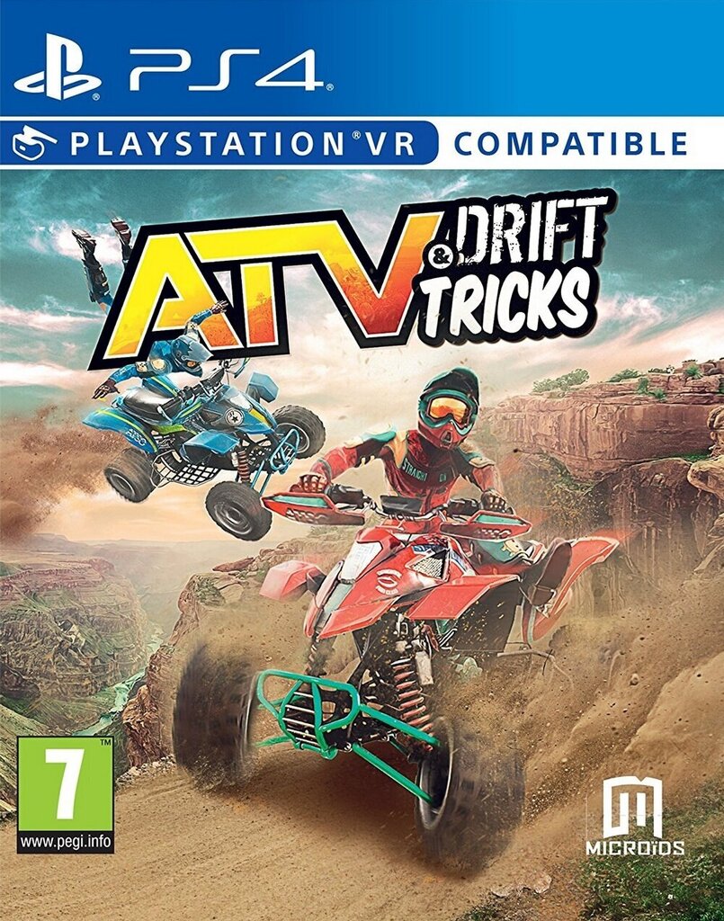 PS4 ATV Drift and Tricks cena un informācija | Datorspēles | 220.lv