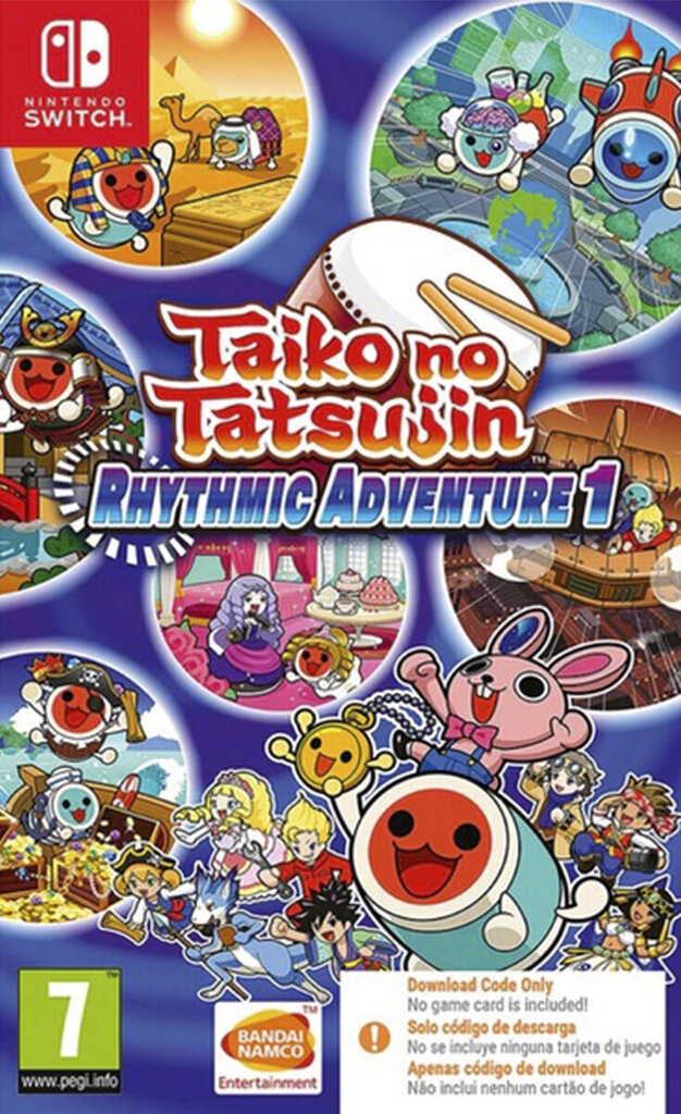 SWITCH Taiko no Tatsujin: Rhythmic Adventure 1 - Digital Download цена и информация | Datorspēles | 220.lv