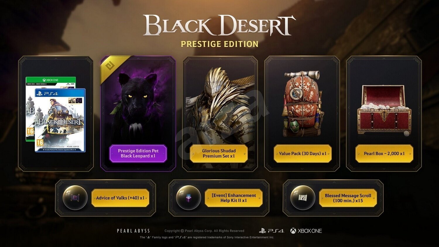 PS4 Black Desert Prestige Edition cena un informācija | Datorspēles | 220.lv