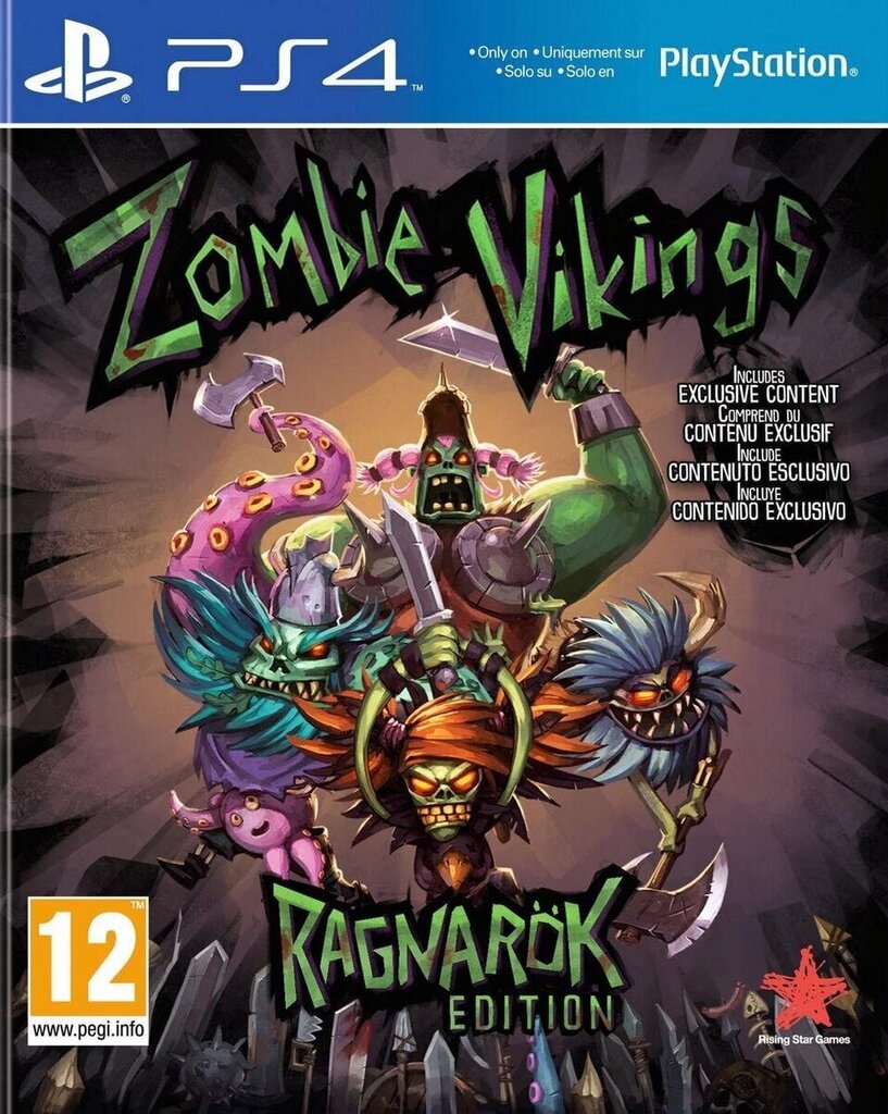 PS4 Zombie Vikings: Ragnarök Edition cena un informācija | Datorspēles | 220.lv