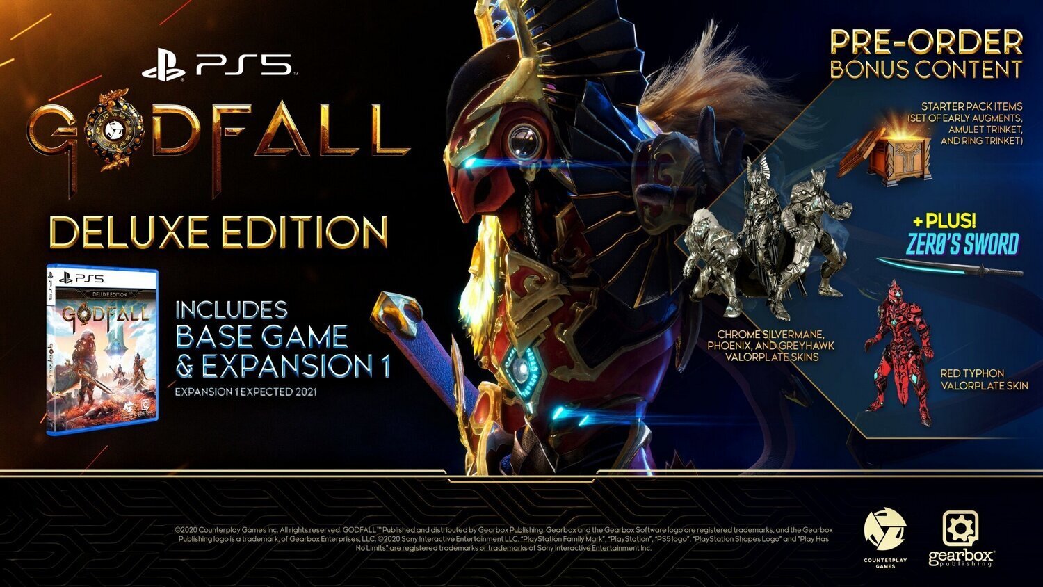 PS5 Godfall Deluxe Edition cena un informācija | Datorspēles | 220.lv