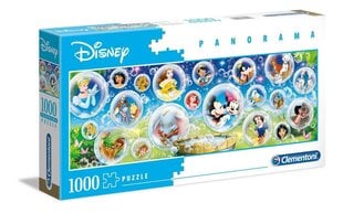 Головоломка Clementoni Disney Panorama, 1000 д. цена и информация | Пазлы | 220.lv