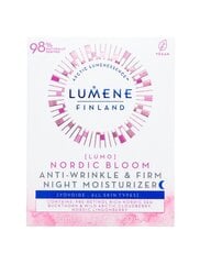 Nostiprinošs, mitrinošs, nakts sejas krēms Lumene Nordic Bloom Anti-wrinkle & Firm 50 ml. cena un informācija | Sejas krēmi | 220.lv