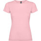 T-krekls ar apaļu apkakli LON6627, rozā cena un informācija | Blūzes, sieviešu krekli | 220.lv