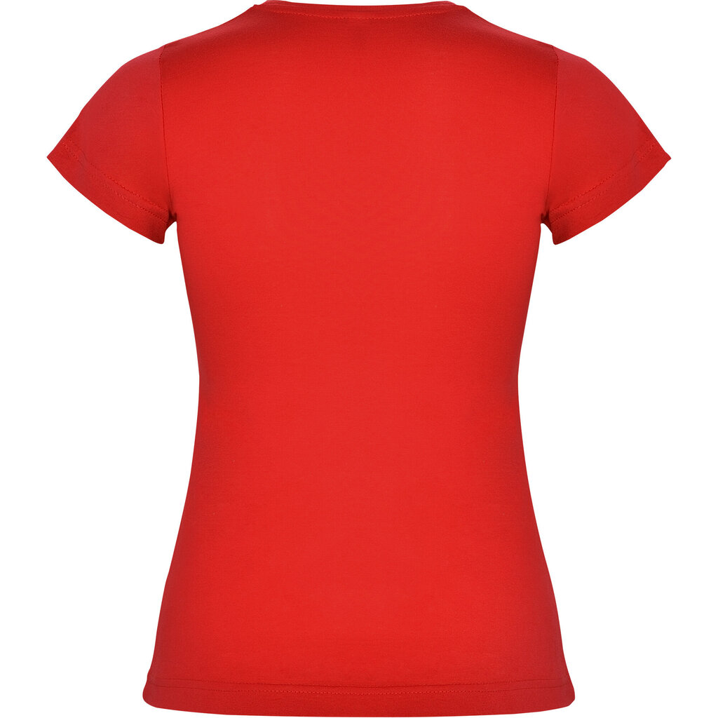 T-krekls ar apaļu apkakli LON6627, sarkans цена и информация | Blūzes, sieviešu krekli | 220.lv