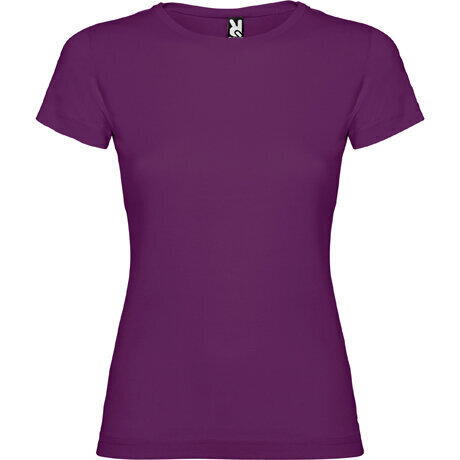 T-krekls ar apaļu apkakli LON6627, Lillā cena un informācija | Blūzes, sieviešu krekli | 220.lv