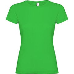 T-krekls ar apaļu apkakli LON6627, zaļš cena un informācija | Blūzes, sieviešu krekli | 220.lv