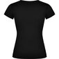 Sieviešu T-krekls ar V-veida kakla izgriezumu, melns цена и информация | T-krekli sievietēm | 220.lv