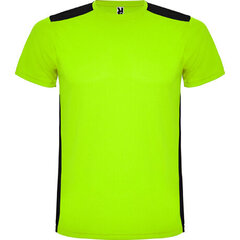 Sporta T-krekls ar īsām piedurknēm, zaļš/melns cena un informācija | Sporta apģērbs vīriešiem | 220.lv