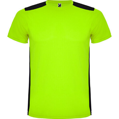 Sporta T-krekls ar īsām piedurknēm, zaļš/melns cena un informācija | Zēnu krekli | 220.lv