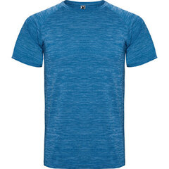 Sporta poliestera T-krekls ar reglāna stila īsām piedurknēm, zils cena un informācija | Zēnu krekli | 220.lv