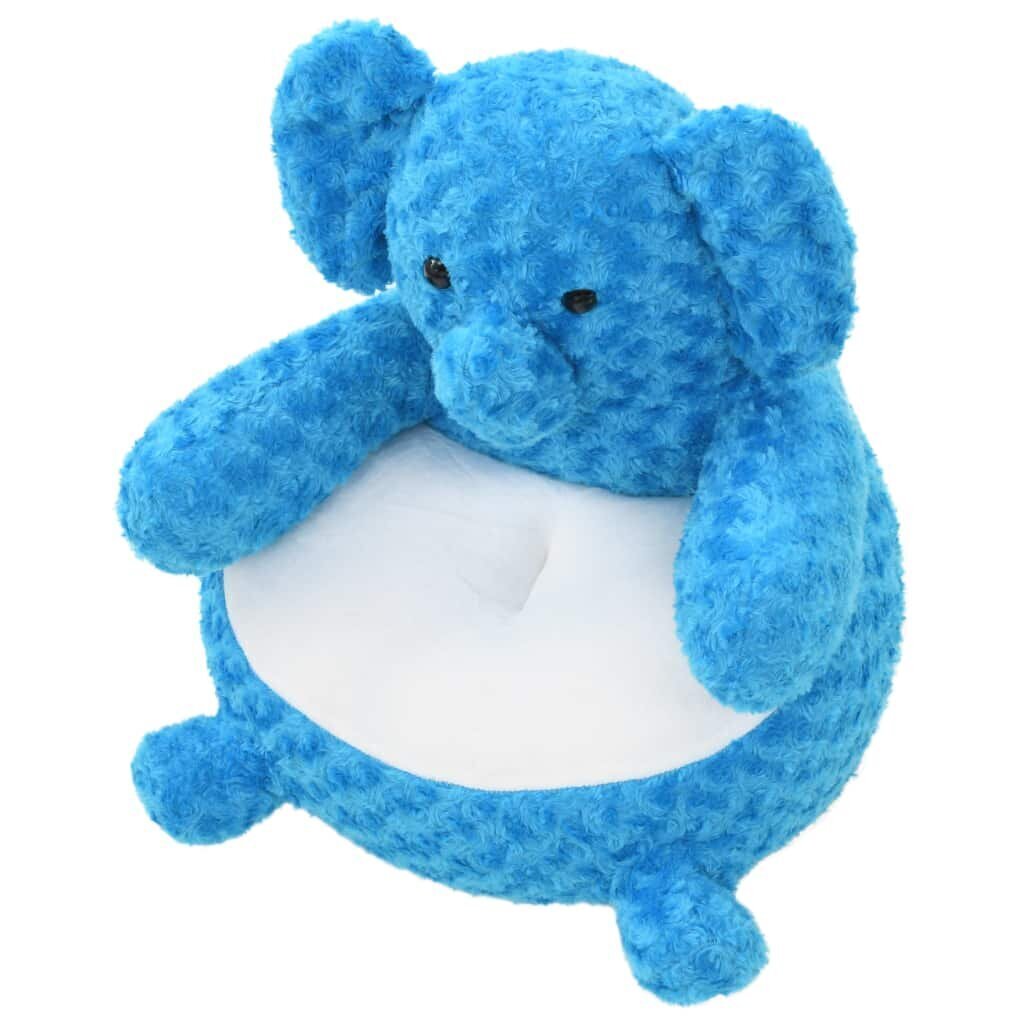 Rotaļu zilonis, zils plīšs цена и информация | Mīkstās (plīša) rotaļlietas | 220.lv