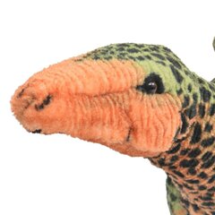 Rotaļu dinozaurs, stegozaurs, zaļš un oranžs plīšs, XXL цена и информация | Мягкие игрушки | 220.lv