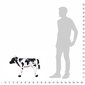 Rotaļu govs, XXL, plīšs, melna ar baltu cena un informācija | Mīkstās (plīša) rotaļlietas | 220.lv