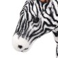Rotaļu zebra, balta ar melnu, plīšs, XXL cena un informācija | Mīkstās (plīša) rotaļlietas | 220.lv