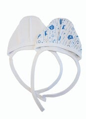 Шапочки для новорожденных, 2 шт., Galatex цена и информация | Шапки, перчатки, шарфики для новорожденных | 220.lv