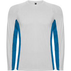 Sporta T-krekls, balts/zils cena un informācija | Sporta apģērbs vīriešiem | 220.lv