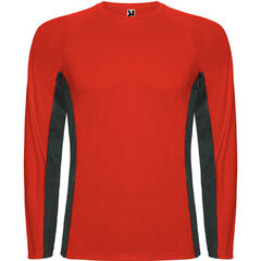 Sporta T-krekls, sarkans/melns cena un informācija | Sporta apģērbs vīriešiem | 220.lv