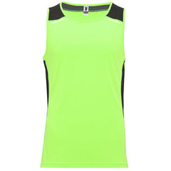 Sporta krekls ar atstarojošu detaļu, zaļš/melns cena un informācija | Sporta apģērbs vīriešiem | 220.lv