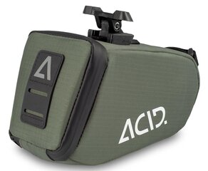 Велосипедная сумка ACID Click L, подвешивается под сиденье, зеленая цена и информация | Сумки, держатели для телефонов | 220.lv