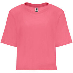 Plats T-krekls sievietēm, rozā cena un informācija | T-krekli sievietēm | 220.lv