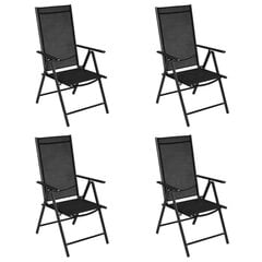 Складные уличные стулья, 4 шт. цена и информация | скамейка со столиком | 220.lv