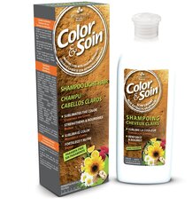 Šampūns blondiem matiem Color&Soin, 250 ml cena un informācija | Šampūni | 220.lv