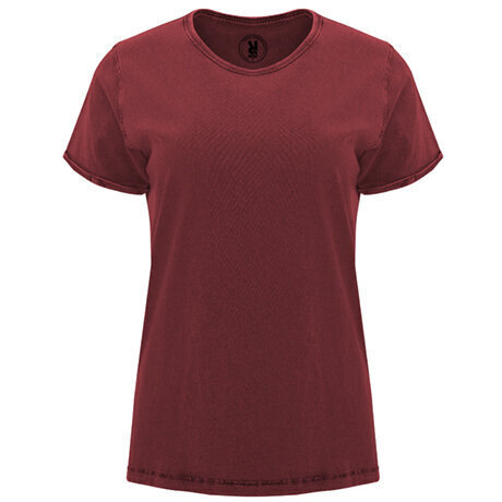 T-krekls ar īsām piedurknēm sievietēm, sarkans cena un informācija | Blūzes, sieviešu krekli | 220.lv