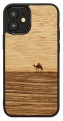 MAN&WOOD, iPhone 12 mini, коричневый цена и информация | Чехлы для телефонов | 220.lv