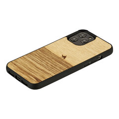 MAN&WOOD, iPhone 12/12 Pro, коричневый цена и информация | Чехлы для телефонов | 220.lv