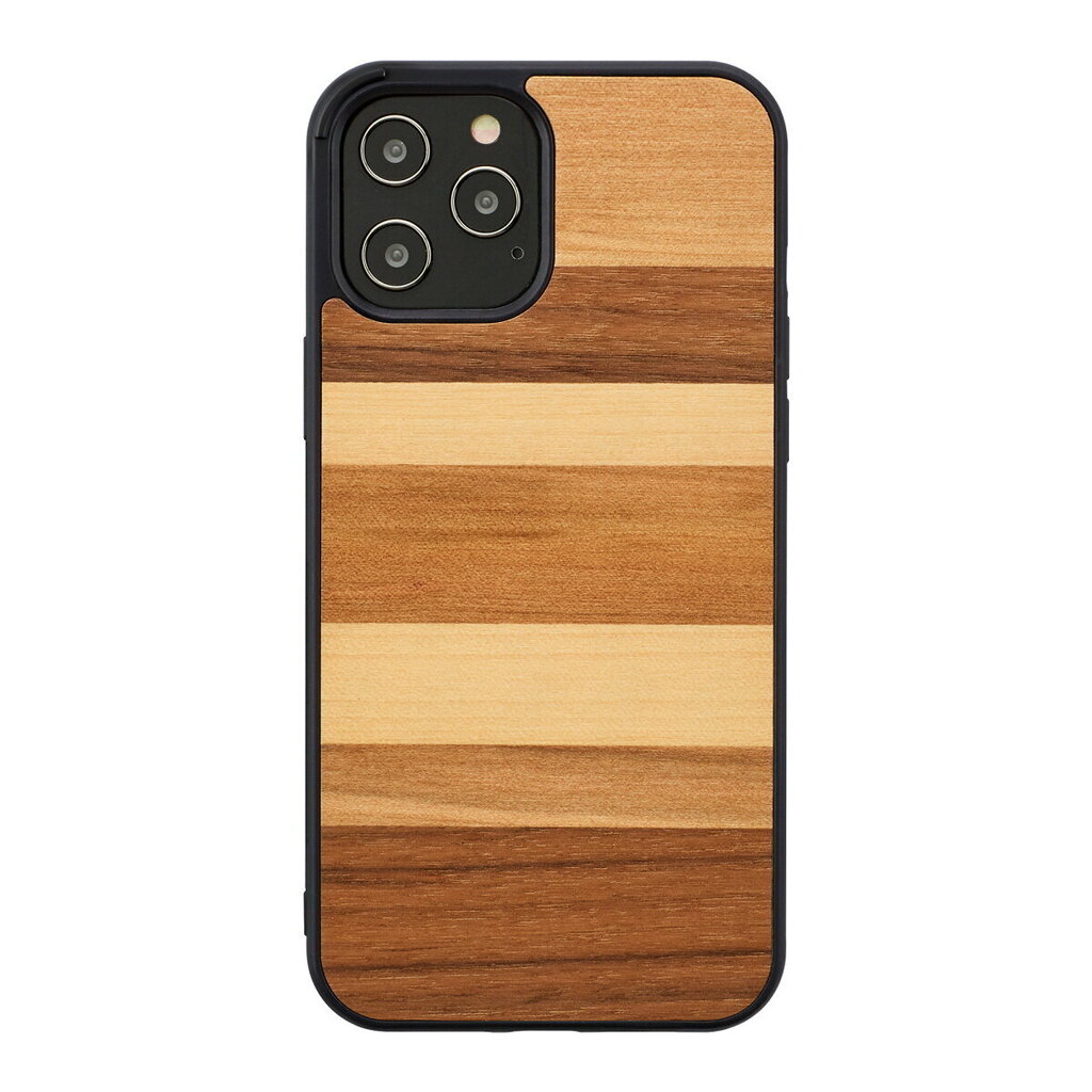 MAN&WOOD, iPhone 12 Pro Max, brūns цена и информация | Telefonu vāciņi, maciņi | 220.lv