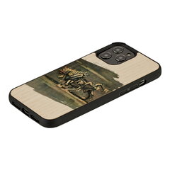 Man&Wood для iPhone 12 Pro Max, белый цена и информация | Чехлы для телефонов | 220.lv