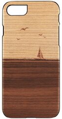Man&Wood для iPhone 7/8, коричневый цена и информация | Чехлы для телефонов | 220.lv
