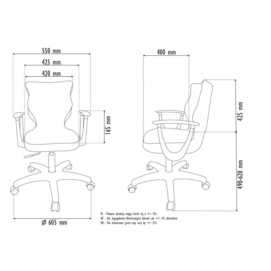 Good Chair biroja krēsls NORM, tumši pelēks, BA-B-6-B-C-FC33-B цена и информация | Biroja krēsli | 220.lv