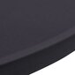 Galdu pārvalki, 4 gab., 60 cm, elastīgi, antracīta pelēki цена и информация | Galdauti, salvetes | 220.lv