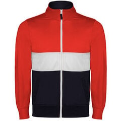 Sporta tērps - jaka un bikses, sarkans/balts/zils cena un informācija | Sporta apģērbs vīriešiem | 220.lv