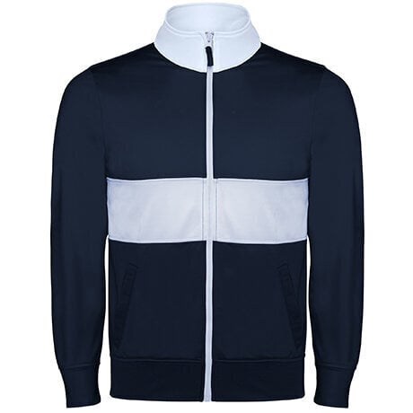 Sporta tērps - jaka un bikses, zils/balts cena un informācija | Komplekti zēniem | 220.lv