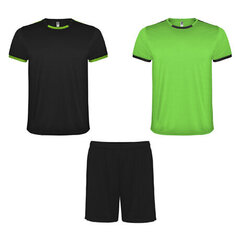 Unisex sporta tērps: 2 T-krekli + 1 šorti, zaļš/melns cena un informācija | Sporta apģērbs vīriešiem | 220.lv