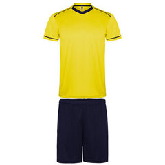 Sporta komplekts - T-krekls un šorti, dzeltens/zils cena un informācija | Sporta apģērbs vīriešiem | 220.lv