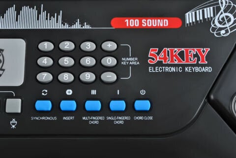 Elektriskais sintezators ar mikrofonu un lādētāju цена и информация | Rotaļlietas zēniem | 220.lv