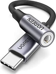 Адаптер Ugreen 3.5 мм USB C, 80154 цена и информация | Адаптеры и USB разветвители | 220.lv